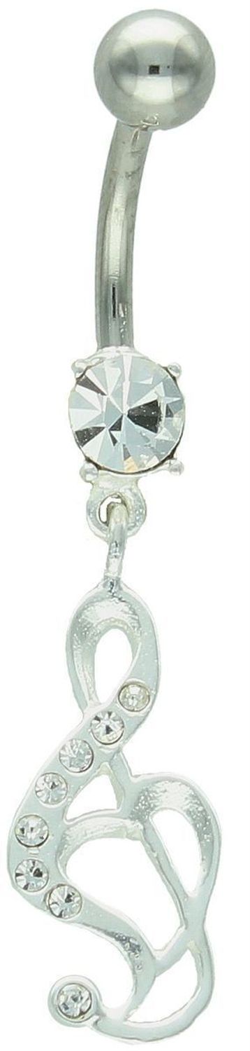 Srebrny kolczyk do pępka 925 – klucz wiolinowy z sercem i cyrkoniami.jpg